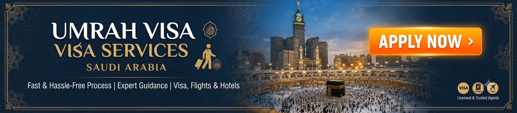 Ayat Tour visa services – secure your Umrah travel documents